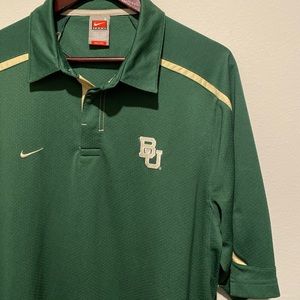 Baylor University Bears Nike Dri-fit Polo